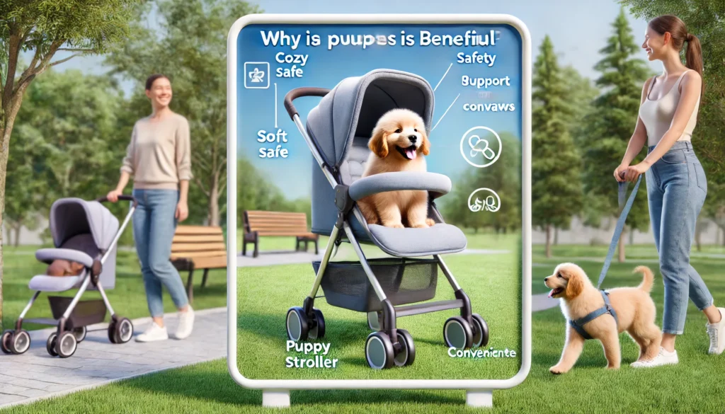 ¿Por Qué Usar un Carrito para Cachorros?