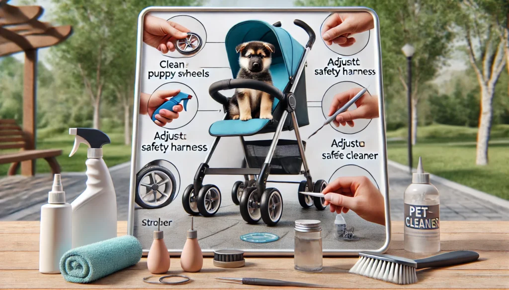 Consejos de Uso y Mantenimiento del Carrito para Cachorros