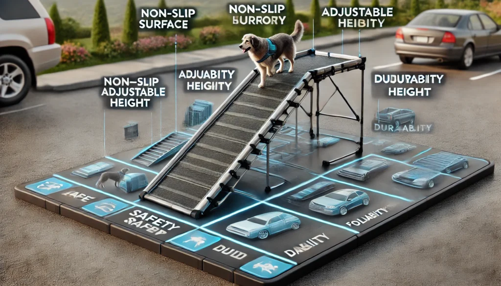 Factores Clave para Elegir una Rampa para Perros