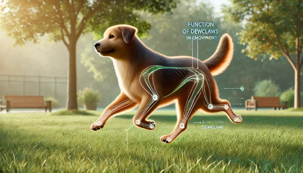 Función de los Espolones en el Movimiento Canino 