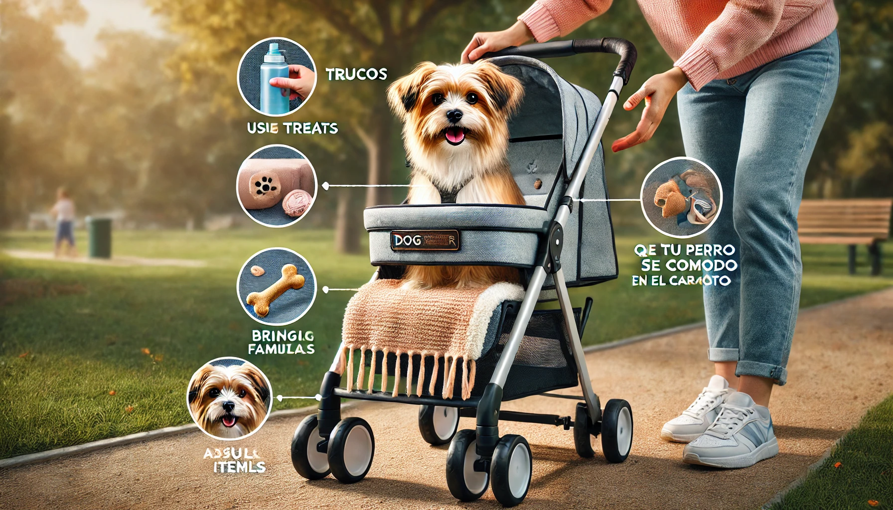 Trucos para que tu perro se sienta cómodo en el carrito: La guía definitiva para tu mascota